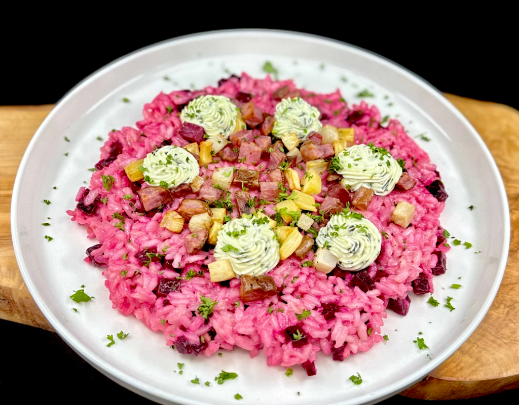 Beet Risotto